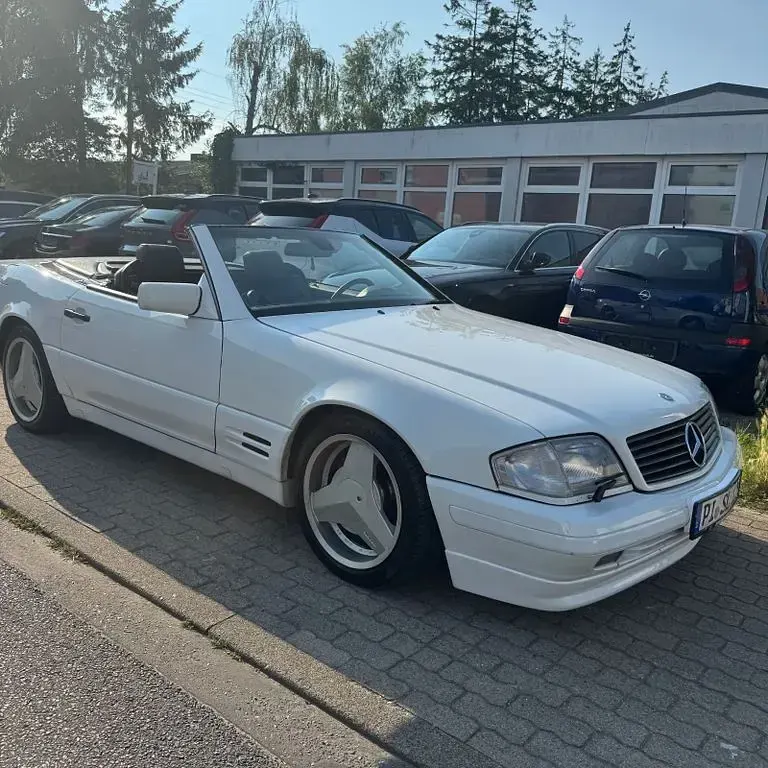 Gebraucht Mercedes SL500 320 PS (235 kW) 1998 Weiß Cabrio