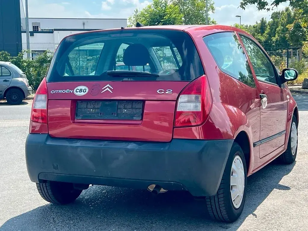 Gebraucht Citroën C2 Advance 60 PS (44 kW) 2007 Rot Kleinwagen