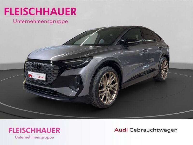 Grau Gebraucht 2022 Audi Q4 Sportback e-tron Ambiente SUV | 41.990 € (Fairer Preis) - Bild 1/4