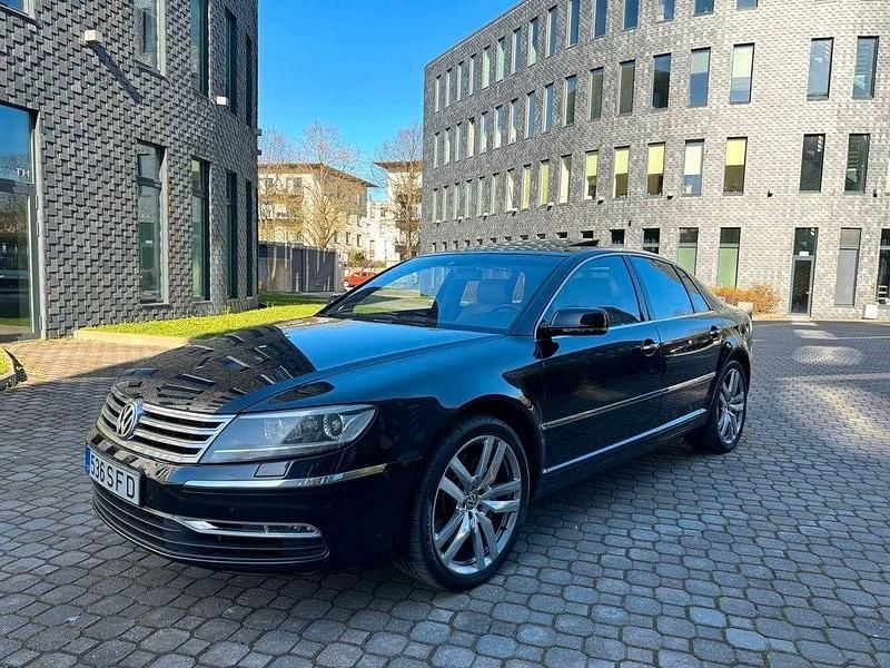 Schwarz Gebraucht 2012 VW Phaeton Limousine | 10.900 € (Superpreis) - Bild 1/4