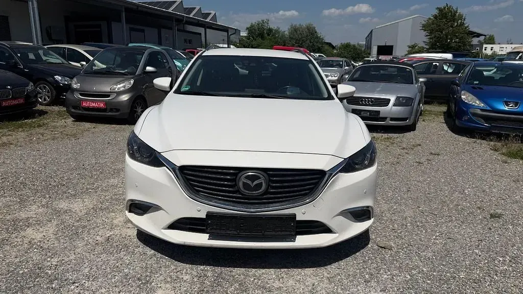 Gebraucht Mazda 6 Sports-Line 175 PS (128 kW) 2016 Weiß Kombi