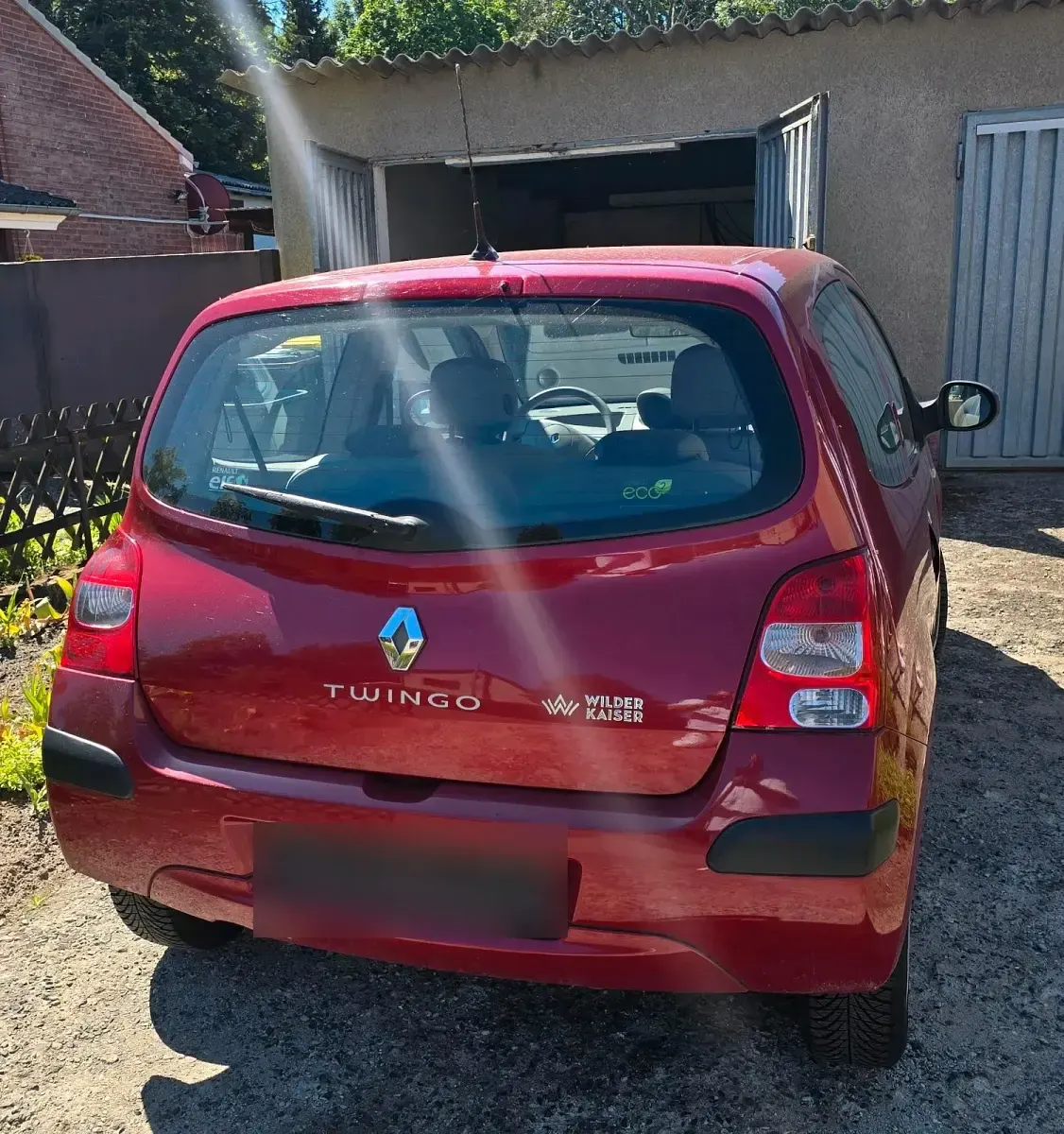 Gebraucht Renault Twingo 58 PS (42 kW) 2009 Rot Kleinwagen