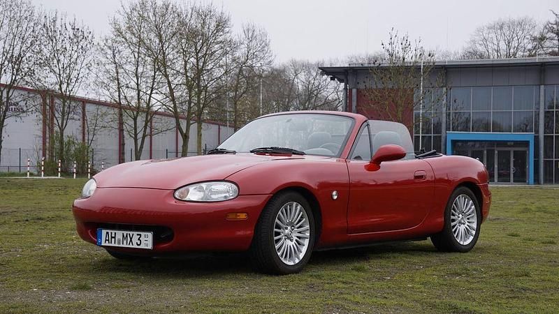 Gebraucht Mazda MX5 110 PS (80 kW) 1998 Rot Cabrio