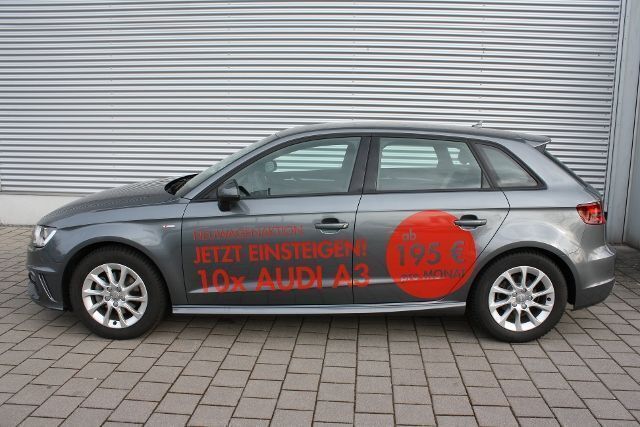 Gebraucht Audi A3 Sportback Ambition 125 PS (91 kW) 2015 Grau metallic Kleinwagen