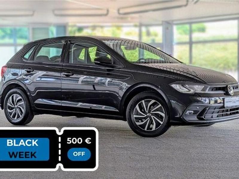 Schwarz Gebraucht 2023 VW Polo Life Kleinwagen | 16.199 € (Fairer Preis) - Bild 1/4
