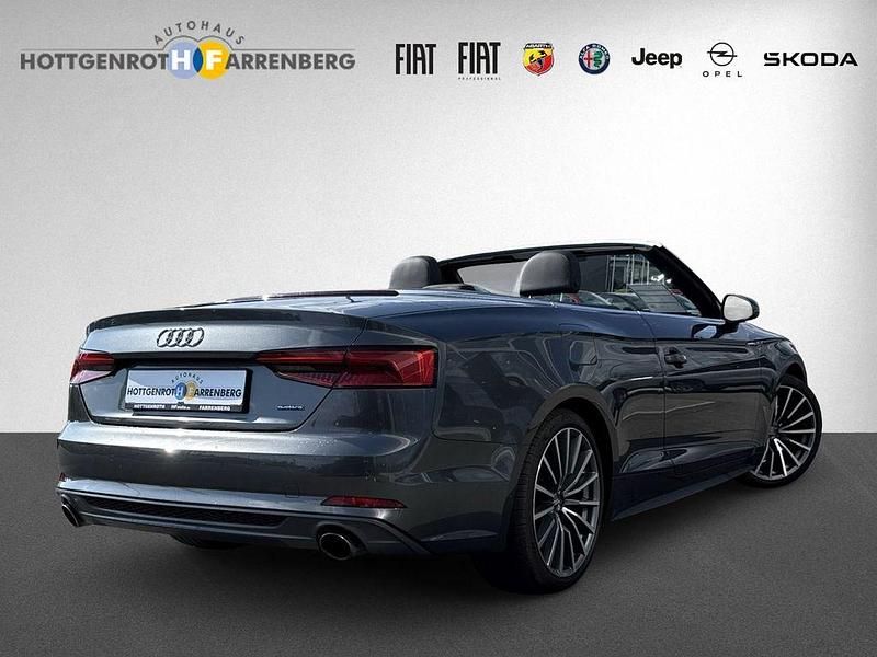 Gebraucht Audi A5 Cabriolet S-Line 252 PS (185 kW) 2017 Grau Cabrio