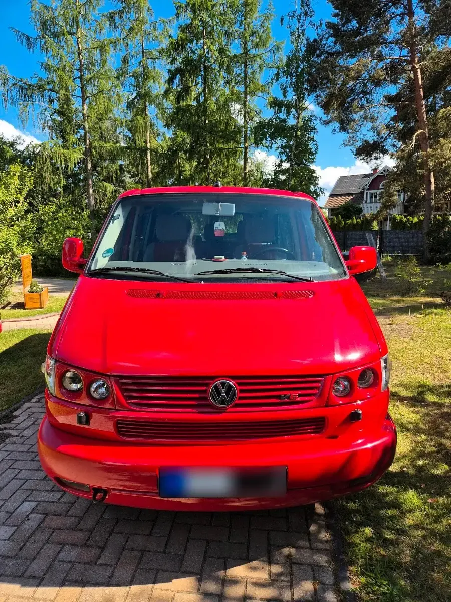 Gebraucht VW Multivan 204 PS (150 kW) 2002 Rot Van / Kleinbus