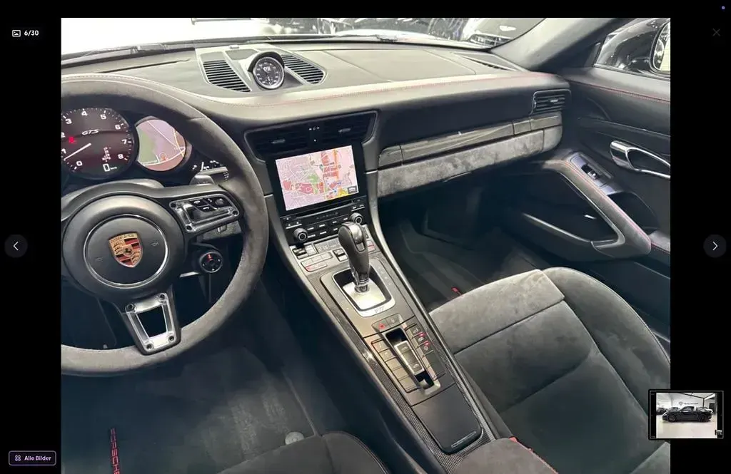 Gebraucht Porsche 991 450 PS (330 kW) 2017 Schwarz Cabrio