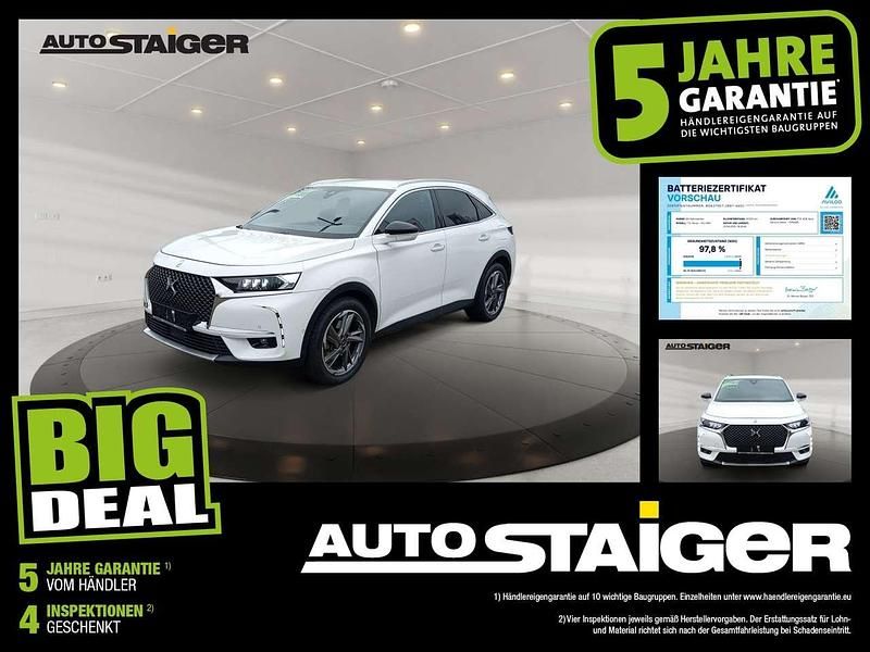 Weiss banquise Gebraucht 2022 DS Automobiles DS7 Crossback Rivoli SUV | 23.499 € (Superpreis) - Bild 1/4