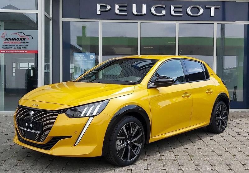 Gelb Gebraucht 2023 Peugeot e-208 GTi Kleinwagen | 18.990 € (Fairer Preis) - Bild 1/4