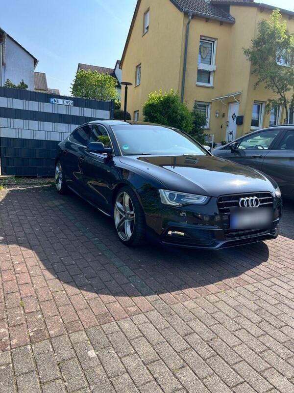Schwarz Gebraucht 2013 Audi A5 Sportback S-Line Limousine | 10.800 € (Fairer Preis) - Bild 1/4