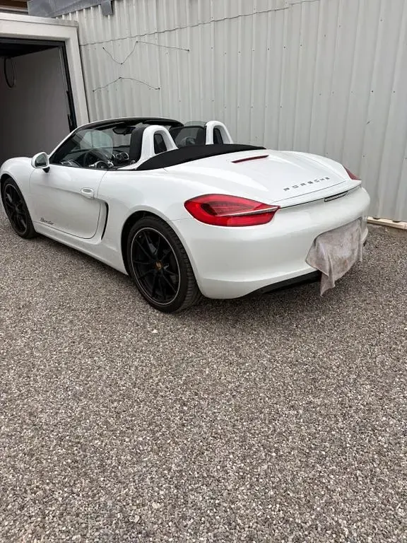 Gebraucht Porsche Boxster 265 PS (194 kW) 2014 Weiß Cabrio