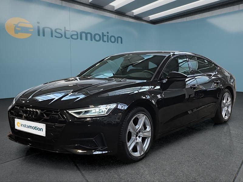 Schwarz Gebraucht 2025 Audi A7 Limousine | 56.049 € - Bild 1/4
