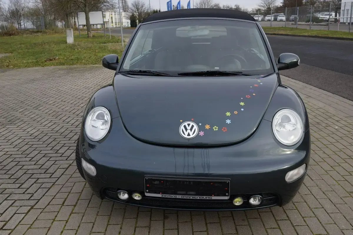 Gebraucht VW New Beetle Cabriolet 75 PS (55 kW) 2003 Grün Cabrio