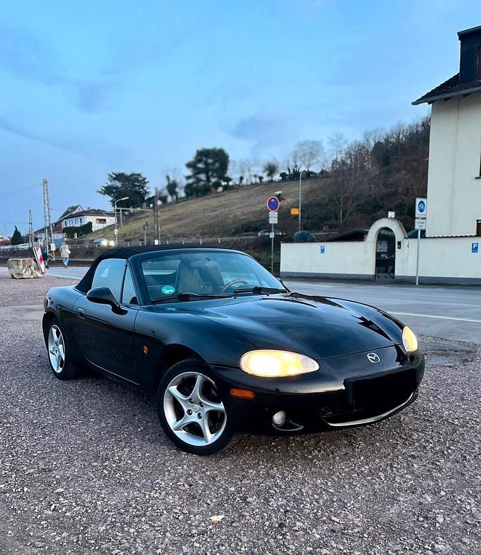 Schwarz Gebraucht 2002 Mazda MX5 Cabrio | 2.600 € (Guter Preis) - Bild 1/4