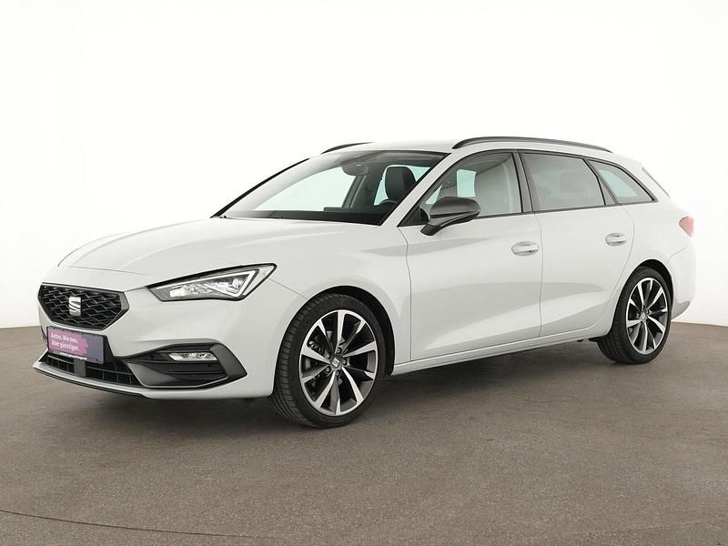 Nevada weiss Gebraucht 2021 Seat Leon FR Kombi | 20.829 € (Fairer Preis) - Bild 1/4