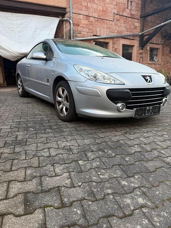 Silber Gebraucht 2008 Peugeot 307 CC Cabrio | 1.099 € (Superpreis) - Bild 1/4