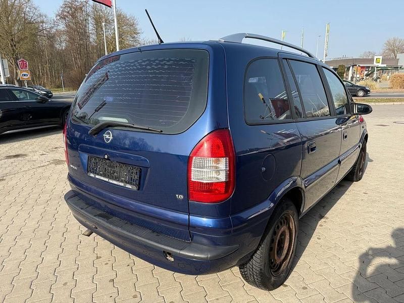 Gebraucht Opel Zafira Elegance 101 PS (74 kW) 2005 Blau Van / Kleinbus