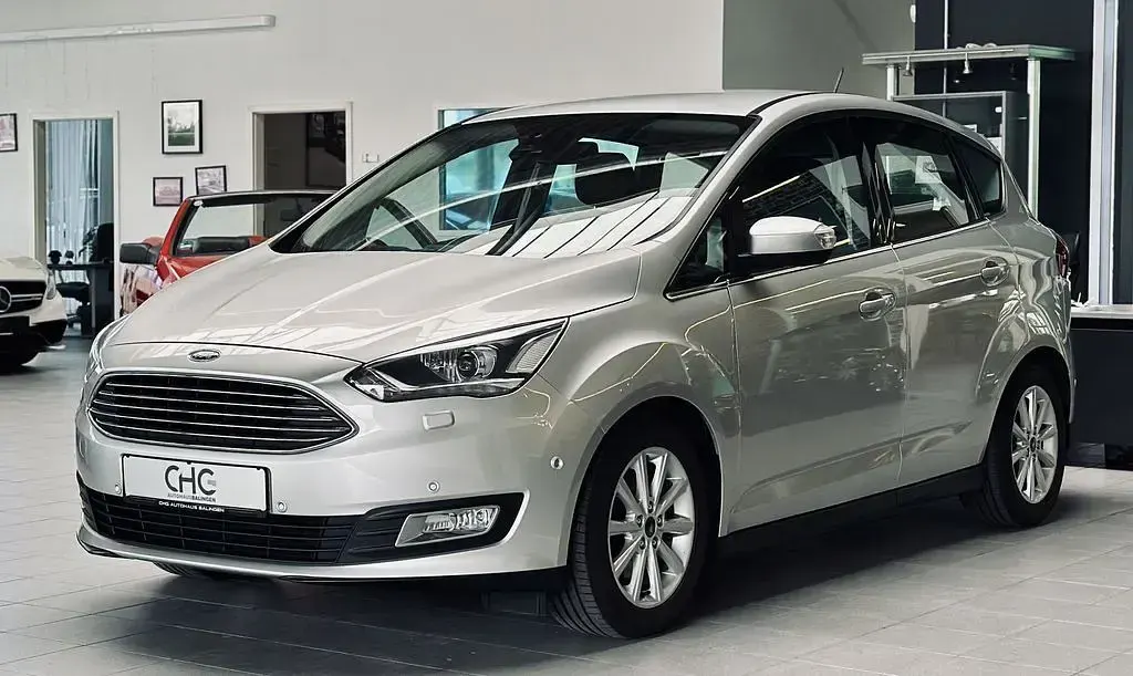 Gebraucht Ford C-MAX Titanium 150 PS (110 kW) 2017 Silber Van / Kleinbus