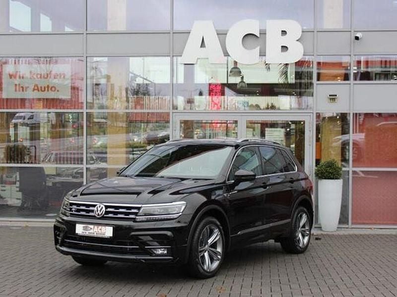 Gebraucht VW Tiguan R-line 190 PS (139 kW) 2019 Schwarz SUV