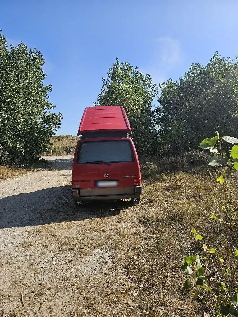 Używany VW T4 122 KM (89 kW) 1994 Czerwony Van