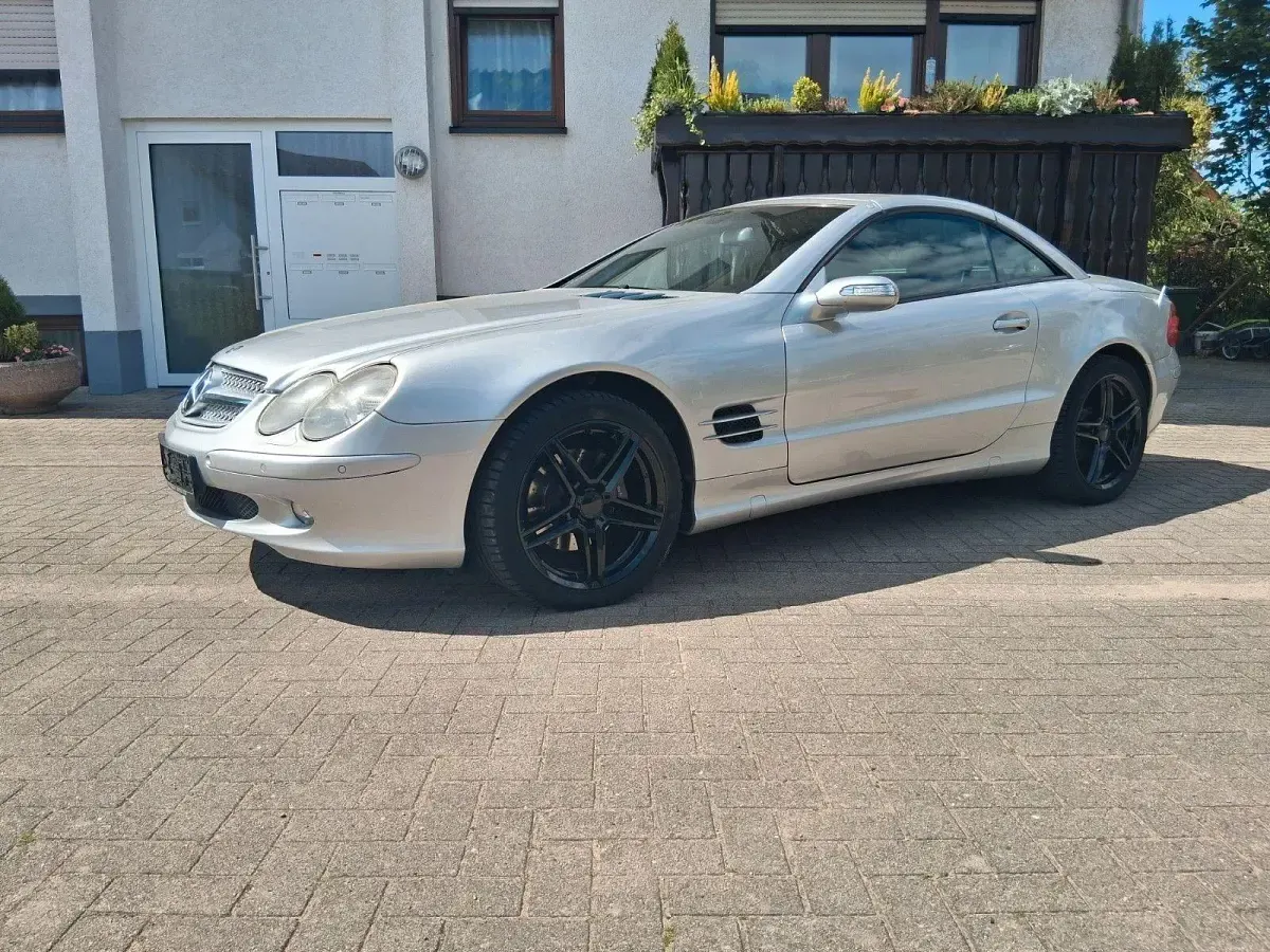 Gebraucht Mercedes SL350 245 PS (180 kW) 2005 Silber Cabrio