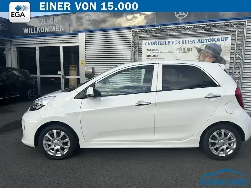 Gebraucht Kia Picanto Spirit 86 PS (63 kW) 2017 Weiß Kleinwagen