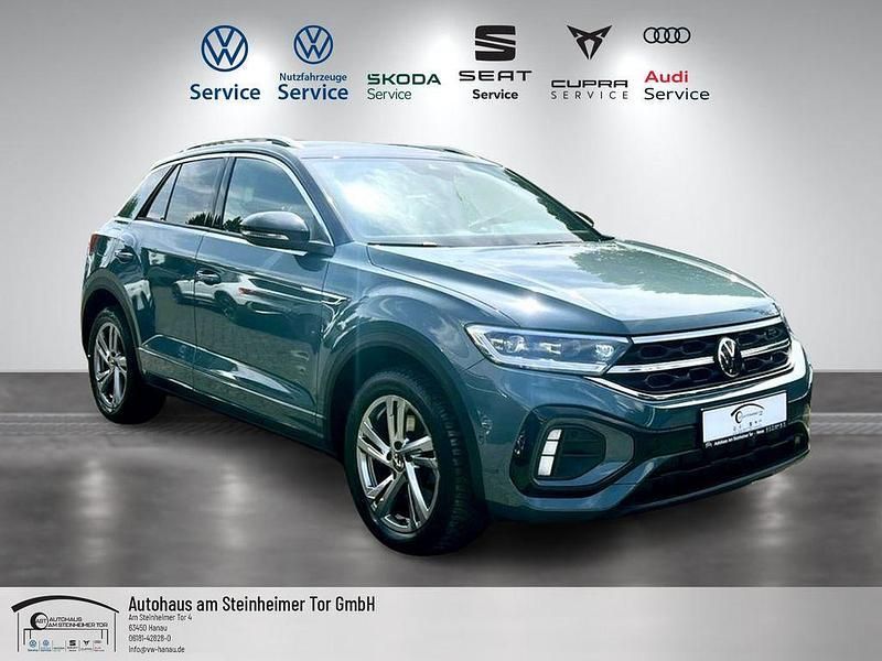 Blau Gebraucht 2023 VW T-Roc R-line SUV | 27.790 € (Etwas zu teuer) - Bild 1/4