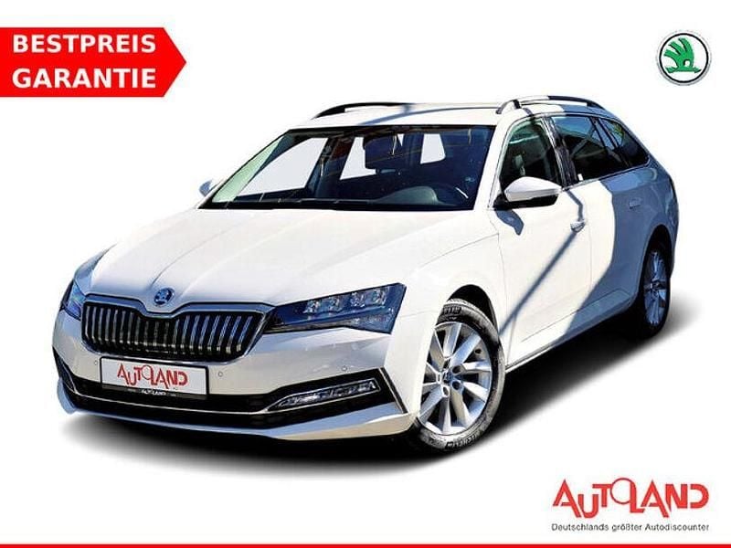 Weiß Gebraucht 2020 Skoda Superb Ambition Kombi | 22.950 € (Fairer Preis) - Bild 1/4