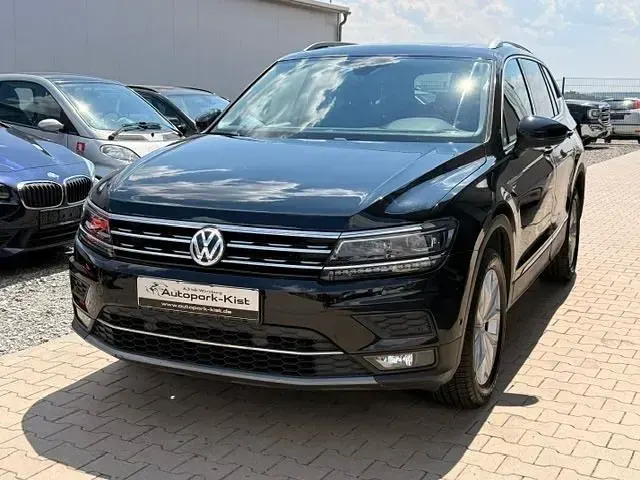 Gebraucht VW Tiguan Allspace Highline 150 PS (110 kW) 2019 Schwarz SUV