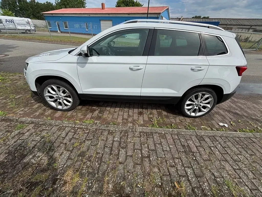 Gebraucht Skoda Karoq Style 150 PS (110 kW) 2018 Weiß SUV