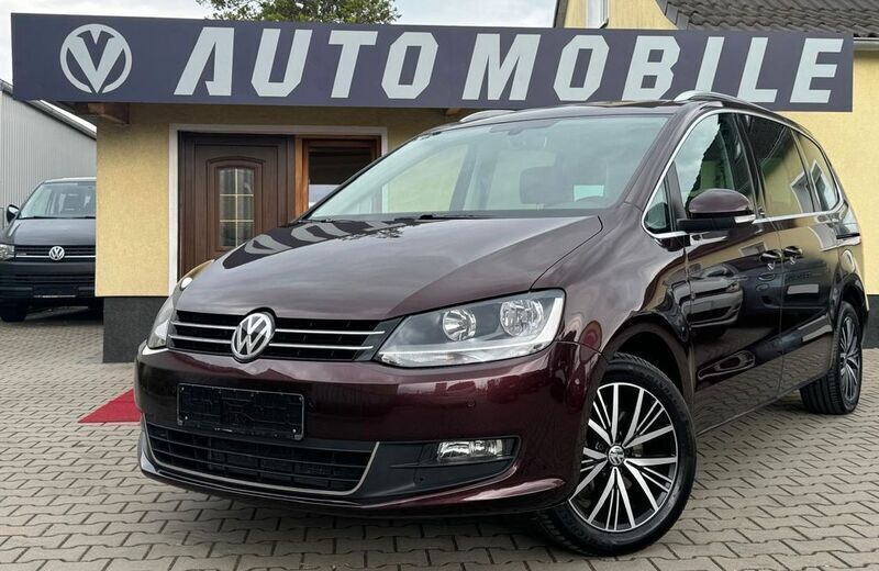Rot Gebraucht 2016 VW Sharan Allstar Van / Kleinbus | 18.990 € (Guter Preis) - Bild 1/4