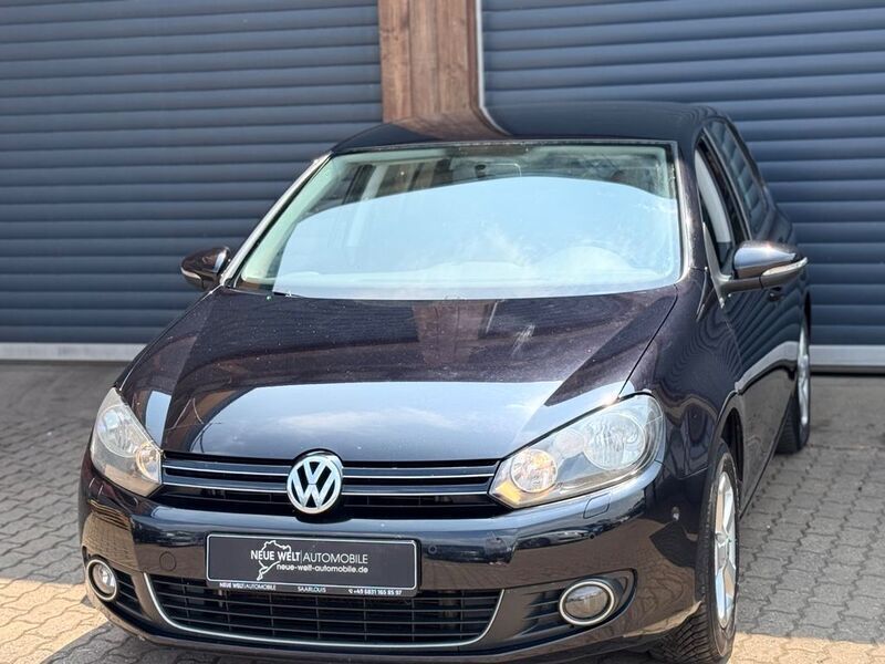 Schwarz Gebraucht 2010 VW Golf VI Comfortline Limousine | 3.490 € (Superpreis) - Bild 1/4