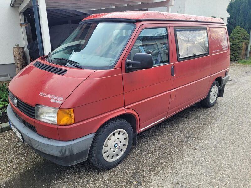 Rot Gebraucht 1994 VW T4 California Van | 15.000 € - Bild 1/4