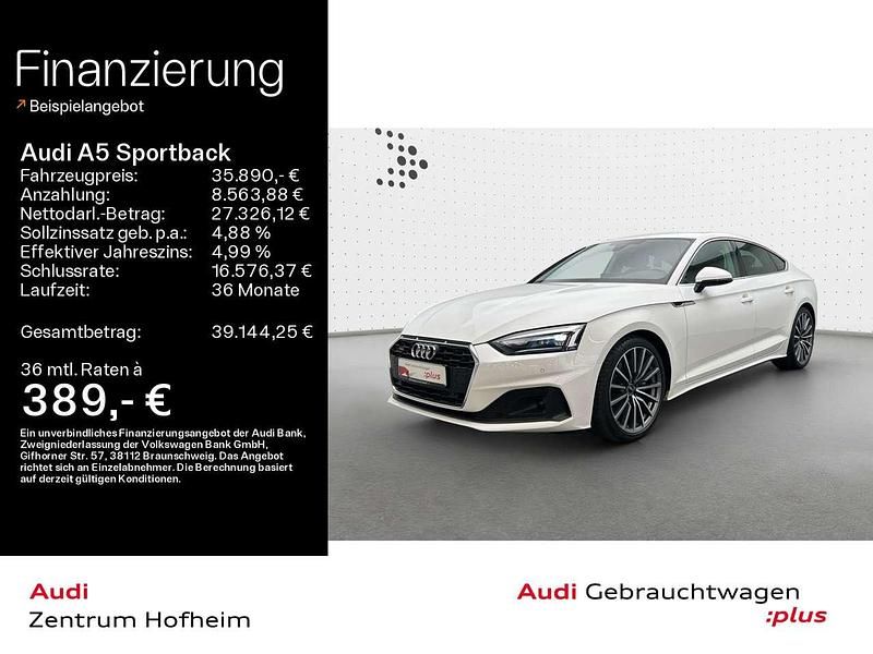 Ibisweiß Gebraucht 2022 Audi A5 Limousine | 35.890 € (Etwas zu teuer) - Bild 1/4