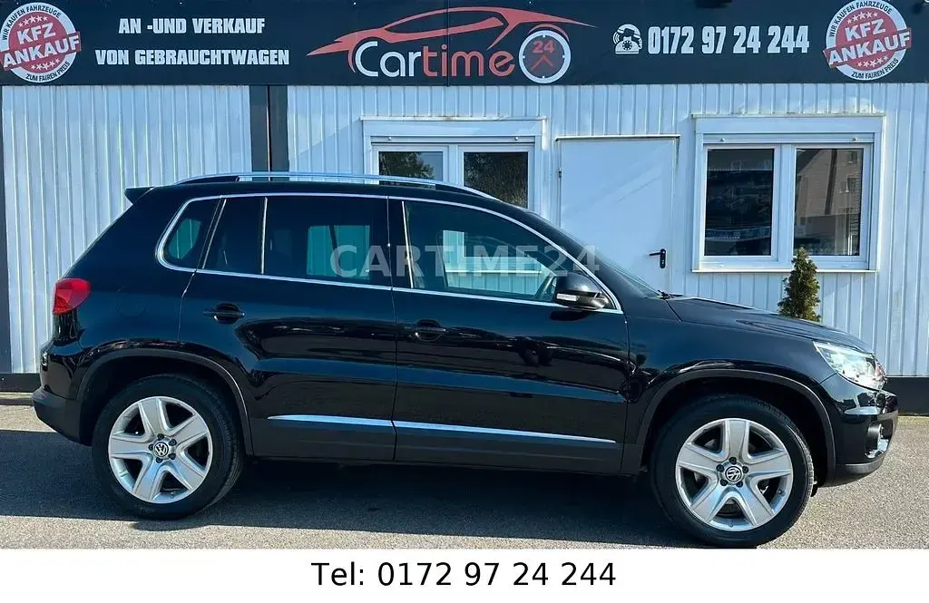 Gebraucht VW Tiguan Style 140 PS (102 kW) 2012 Schwarz SUV