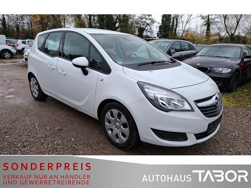 Gebraucht Opel Meriva Edition 120 PS (88 kW) 2017 Schneeweiss/summitwhite/arctic Van / Kleinbus
