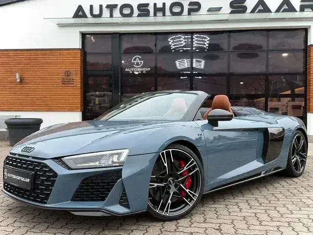 Gebraucht Audi R8 Spyder Performance 620 PS (456 kW) 2020 Blau Cabrio