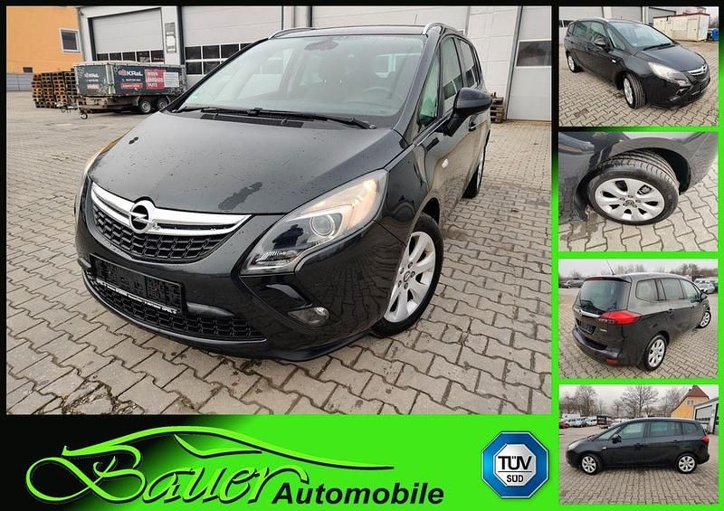Schwarz Gebraucht 2015 Opel Zafira Tourer Style Van / Kleinbus | 5.990 € (Guter Preis) - Bild 1/4