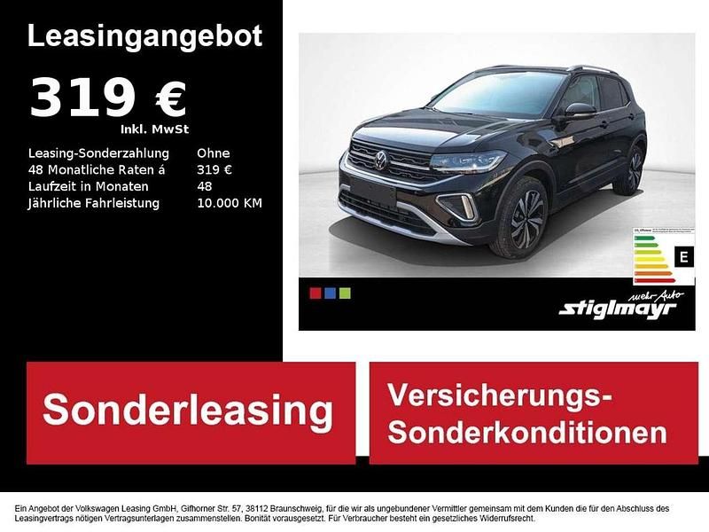 Deep black perleffekt Gebraucht 2025 VW T-Cross Style SUV | 35.840 € - Bild 1/4