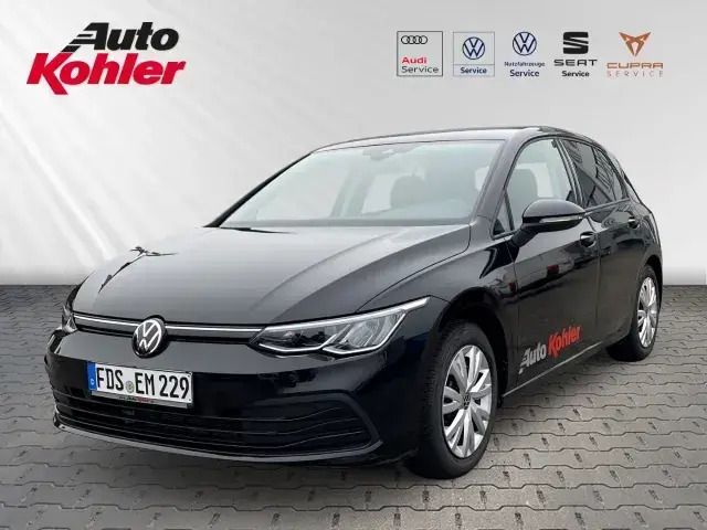 Schwarz Gebraucht 2023 VW Golf VIII Life Limousine | 20.480 € (Superpreis) - Bild 1/4