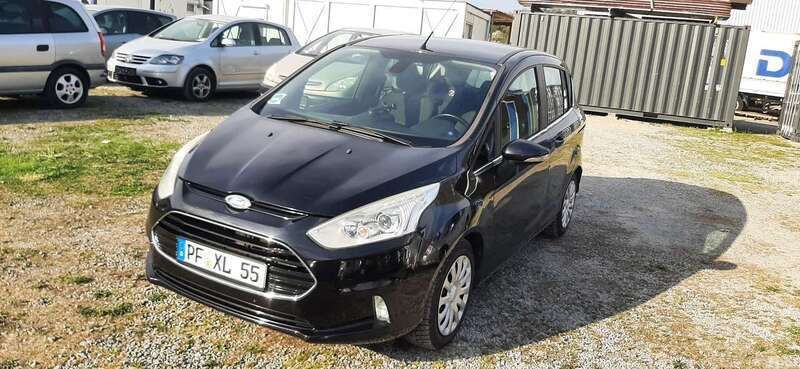 Pantherschwarz metallic Gebraucht 2013 Ford B-MAX Titanium Van / Kleinbus | 5.200 € (Teuer) - Bild 1/4