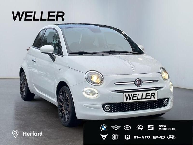 Gebraucht Fiat 500 Collezione 69 PS (50 kW) 2019 Gelato weiß Kleinwagen