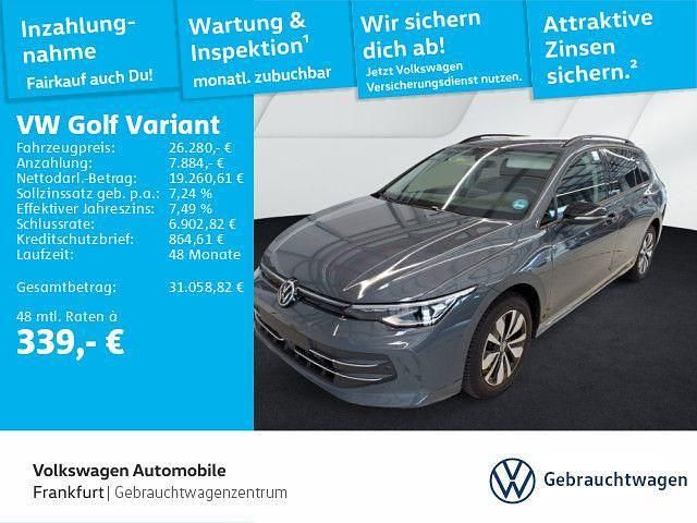 Delfingrau metallic Gebraucht 2025 VW Golf VIII Goal Kombi | 26.280 € (Superpreis) - Bild 1/4