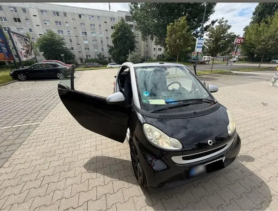 Gebraucht Smart ForTwo Cabrio 71 PS (52 kW) 2008 Schwarz Cabrio