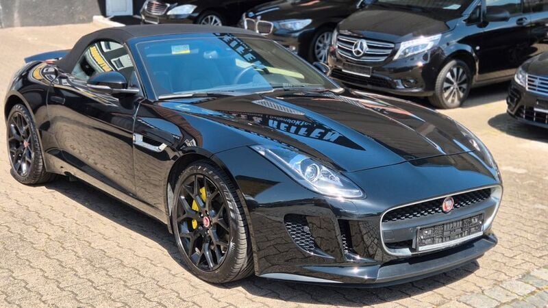 Gebraucht Jaguar F-Type R 340 PS (250 kW) 2017 Narvik black Cabrio