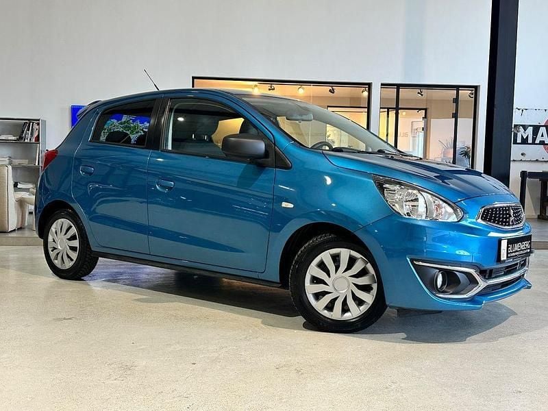 Gebraucht Mitsubishi Space Star Edition 80 PS (58 kW) 2018 Blau Kleinwagen