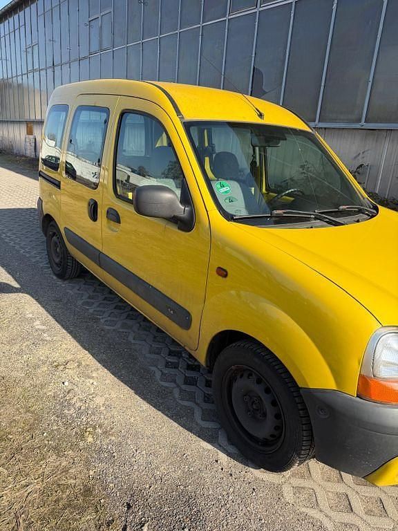 Gebraucht Renault Kangoo Basis 75 PS (55 kW) 2001 Gelb Van / Kleinbus