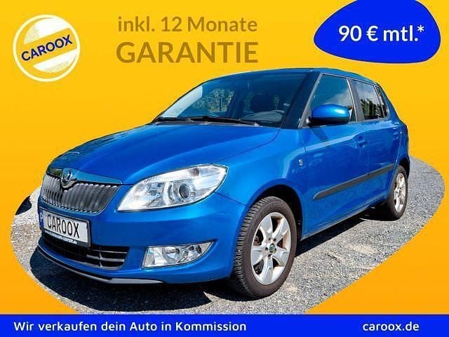 Gebraucht Skoda Fabia Ambition 105 PS (77 kW) 2013 Blau Kleinwagen