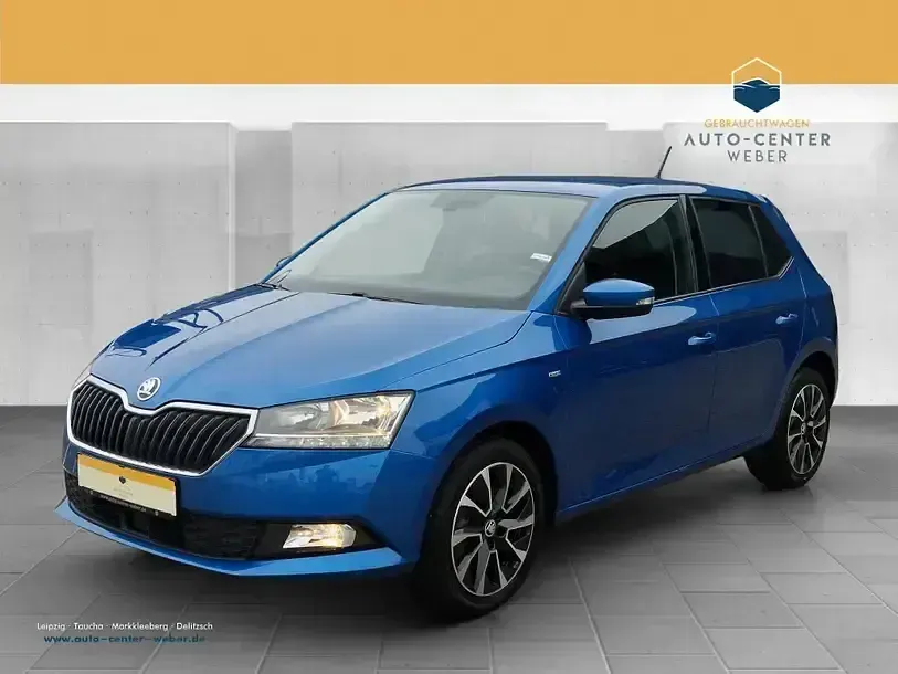 Gebraucht Skoda Fabia Drive 110 PS (80 kW) 2020 Blau Kleinwagen